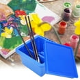 thumbnail image 3 of Limpiador de cepillos, cubo de lavado de cepillos de plástico, suministro de pintura, herramienta de pintura, eficiencia óptima, 3 of 9