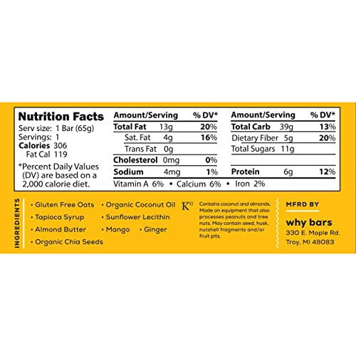 Why Bars Superfood Protein Snack Bars (wb5)