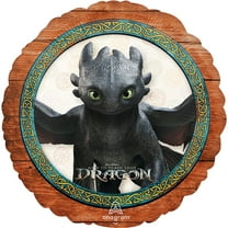 17 inch Anagram How To Train Your Dragon Foil Mylar Balloon - Party Supplies Decorations