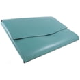 thumbnail image 3 of JAM Italian Leather Snap Portfolio, 1/Pack, 10.5x13x.75, Teal, 3 of 4