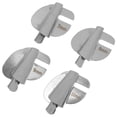 thumbnail image 4 of Miangastore Universal Sewing Rolled Hemmer Foot Stainless Steel 4Pcs 1.77X1.38X0.71In, 4 of 8