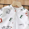 thumbnail image 4 of CAUYDY 0-3M 6-9M 12-18M Preemie Girls One-Pieces Newborn Long Sleeve Sleepwear for Boys Baby Fall Winter Pjs Infant Clothing Sizes 6-12 Months,Red, 4 of 5