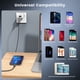thumbnail image 5 of Cshidworld Paquete de 3 [Apple MFi Certificado] Cargador Lightning Cables (3/6/6 Pies), Cable de Carga Rápida de Nylon Compatible con iPhone 13/13 pro/12/11/11 Pro/X/XS Max/XR/iPad Air 2/Mini Airpods, 5 of 7