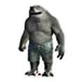 thumbnail image 3 of Advanced Graphics 3765 70 x 45 Po. King Shark Découpe en Carton, WB - The Suicide Squad 2, 3 of 12