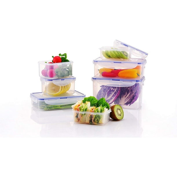 Easy Essentials Food Storage lids/Airtight Containers, BPA Free, Bread Box-21.1 Cup, Clear