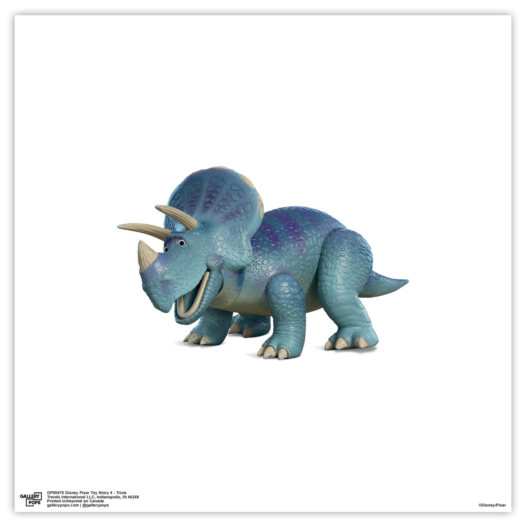 Gallery Pops Disney Pixar Toy Story 4 - Trixie Wall Art, Unframed Version, 12" x 12"
