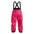 thumbnail image 6 of Snow Bibs Women Waterproof Winter Adjustable Traps Overalls Loose Fitted Adjustable Hem Ski Snowsuits Insulated Snowboarding Pants with Zipper Pockets, 6 of 6
