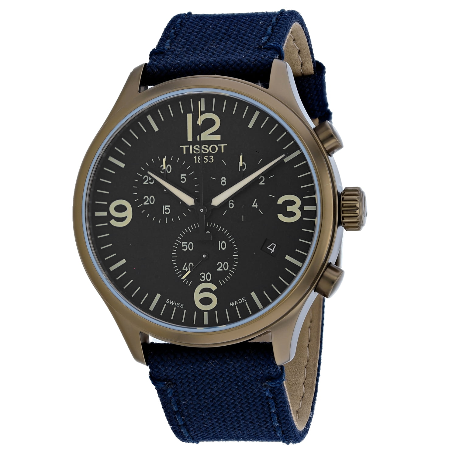 Tissot Men's Chrono XL Black 45mm 