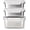 650ml+650ml+1300ml, variant on [3-Pack Stainless Steel Meal Prep Containers with ,  Storage with Snap Locking , for Lunch Bento Box, Picnic and Travel, Freezer and Dishwasher(650ml+1000ml+1300ml)