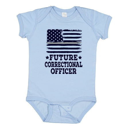 

Inktastic Future Correctional Officer Gift Baby Boy or Baby Girl Bodysuit
