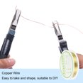 thumbnail image 3 of 1pcs Craft Wire Beading Copper Wires for Jewelry Production(Gold)-0.6mm, 3 of 6