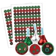 thumbnail image 2 of 2,500 Hershey Holiday Christmas Kisses In Red, Green, Silver Foils with Free Exclusive Kiss Stickers, 2 of 7