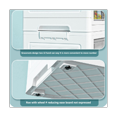 thumbnail image 6 of Folding Storage Box with Lid Wheels, 6 of 6