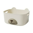 thumbnail image 1 of Viflosae Clearance Cute Bear Desktop Storage Box Multi-functional Stationery Sundry Plastic Storage Box Office Books Storage Box Hottest Deals, 1 of 2