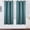 Sea Teal, variant on Sea Teal Thermal Blackout Curtains/42 x 72 Inch/Set of 2 Panels Room Darkening Curtains for Bedroom