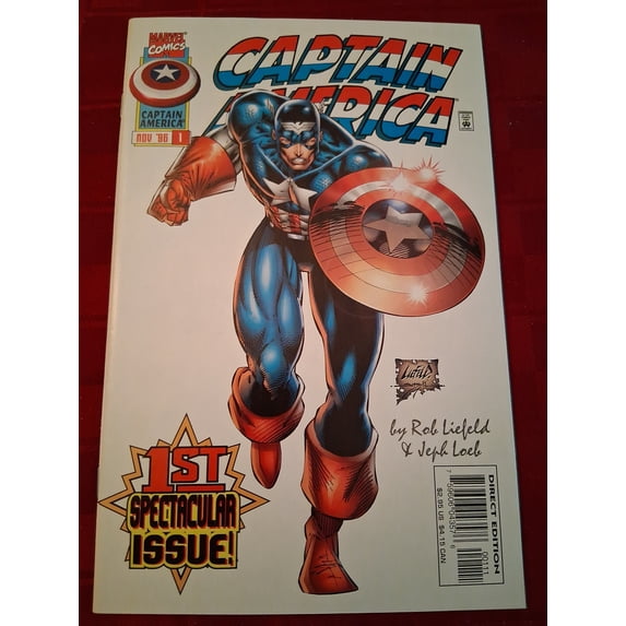 Captain America #1 Comic Book