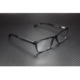 thumbnail image 3 of Guess GU1954 001 Shiny Black Clear Lens Plastic 55 mm Men's Eyeglasses, 3 of 5