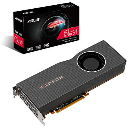 AMD Radeon RX 5700 XT PCIe 4.0 VR Ready Graphics Card with 8GB GDDR6 Memory and Support for up to 6 Monitors (Best Amd Graphics Card 2019)