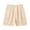 Khaki, variant on Boys Casual Cargo Shorts Kids Summer Casual Athletic Elastic High Waist Black Hiking Shorts with Pocket for 5-6 Years