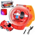 thumbnail image 1 of Mini Watch Car Children‘s Alloy Watch Remote Control Car 2.4GHz USB Rechargeable Watch RC Racing Car with Screwdriver Remote Control Watch Car Toys for Boy and Girl Christmas Birthday Gif, 1 of 4