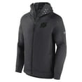 thumbnail image 2 of Men's Fanatics Charcoal New Jersey Devils Authentic Pro Road Tech Lightweight Full-Zip Hoodie Jacket, 2 of 3