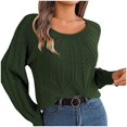 thumbnail image 1 of Chandail-Over Uni pour Femmes Manches Longues Décontracté Tricoté Doux Confortable Hiver Chaud Col Roulé, 1 of 5