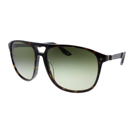 BMW BW 0001 Plastic Unisex Square Sunglasses Dark Havana 58mm Adult