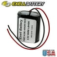 thumbnail image 2 of Exell 2.4V 1200mah NiCd Custom Battery Pack w/ Wire Leads, 2 of 4