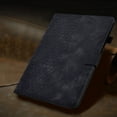 thumbnail image 5 of Allytech For iPad mini (6th Generation) Case,Shockproof Premium PU Leather Folio Stand Pocket, Auto Sleep/Wake,Lightweight Embossed Card Slot Wallet Case for iPad mini 6,Black, 5 of 6