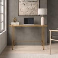 thumbnail image 2 of Evelyn&Zoe Inez 48" Wide Rectangular Desk in Brass, 2 of 7