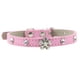 thumbnail image 1 of Collar de perro y gato en miniatura de cuero con diamantes de imitación y cristales de calavera elegante, deslumbrante y brillante, 1 of 5