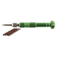 thumbnail image 3 of Screwdriver Set 5 In 1 Torx Multifunctional Opening Repair Tool Set Precision Screwdriver for Phones Tablet Pc Hand Tool Green, 3 of 9