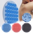 thumbnail image 4 of XMMSWDLA Scraper for Cleaning Hands Free Back for Shower, Suction Cup Back for Shower Wall Mount Silicone Flat Body Lazy Shower Massage Bath Brush Water Scraper Mop, 4 of 6