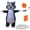Black Cat, variant on Cute Cat Shaped Inflatable Doll Costume , Group Building Stage, Funny Doll Costume