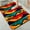 Colorful Geometric Zigzag, variant on 1pc Blue Pineapple Bathroom Rug Bathroom Decor and Accessories- Durable,Anti Slip,And Quick Drying,Suitable For Indoor/outdoor Use - Perfect For Bathrooms,Bedrooms,Kitchens