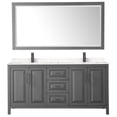 thumbnail image 6 of Wyndham Collection WCV252572DEBC2UNSM70 Daria 72" Free Standing Double Basin Vanity Set -, 6 of 7