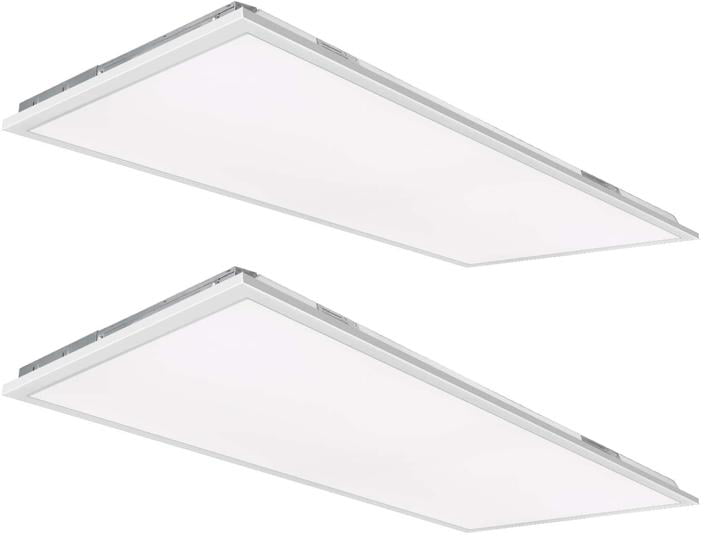 12 21 48W Round Square LED Troffer Panel Light Recessed Dropped Ceiling Fixture 