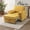 Z-Sleeper-Yellow, variant on UIXE Corduroy ArmChair, Modern Upholstered Accent Chairs Comfy Single Reading Sofa Chair with Pillows for Living Room Bedroom Reading Room, Green