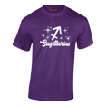thumbnail image 3 of Respect My Tshirt - Sagittarius Zodiac Sign Graphic T-Shirt, Astrology Symbol Design, Crew Neck, Purple, 4X, 3 of 4