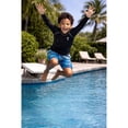 thumbnail image 5 of iXtreme Boys Swim Shirt - UPF50+ Sun Protection Quick Dry Long Sleeve Rash Guard Shirts for Boys, 5 of 7