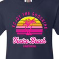 thumbnail image 4 of Inktastic Summer Enjoy the Sunshine Venice Beach California in Pink Youth T-Shirt, 4 of 5