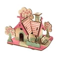 thumbnail image 1 of 3D Wooden Puzzle Educational DIY Building Model Toy for Children and Students Learning Activity, 1 of 4