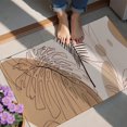 thumbnail image 4 of Brown Boho Plant Pattern Door Rugs,Washable Non Slip Door Mats Indoor,Decorative Door Mats,Entry Mat Indoor for Entrance,Bedroom,Kitchen,Bathroom,20"x32", 4 of 6