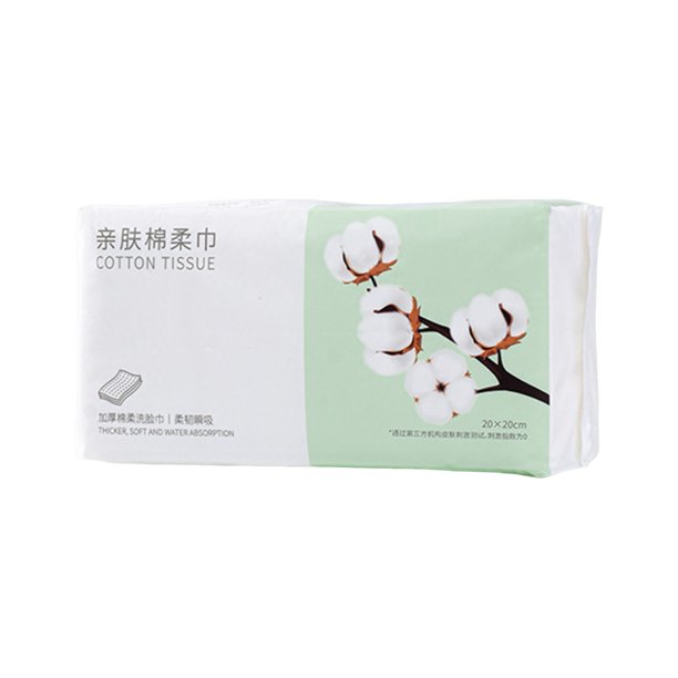 VERMON Face Towel 70Pcs/Bag Face Cleansing Tear Resistant Flexible