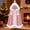 Pink, variant on Hooded Cape Sevevn Christmas Cloak Santa Claus Cloak Velvet Hooded Cape Costume for Women