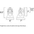 thumbnail image 2 of Maxim Lighting - Seafarer - 6W 1 LED Wall Sconce with Bulb In Traditional, 2 of 2