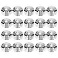 thumbnail image 1 of Uxcell 20 Pack Decorative Box Corner Cover, 30mm Metal Edge Guard, Furniture Corner Edges Protector, Silver, 1 of 6