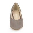 thumbnail image 6 of BLISSFUL STEP Women's Pointy Toe Slip-on Low Block Heels Pumps, 6 of 6