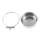 thumbnail image 1 of GAXIRE 2Ud Bowl De Alimentación Para Pájaros Inoxidable Comedero Para Jaula De Mascotas, 1 of 8
