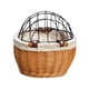 thumbnail image 5 of Cesta para bicicleta Cesta para manillar de bicicleta Alforja delantera Fácil de instalar Mascotas pequeñas Gato Marrón claro, 5 of 9